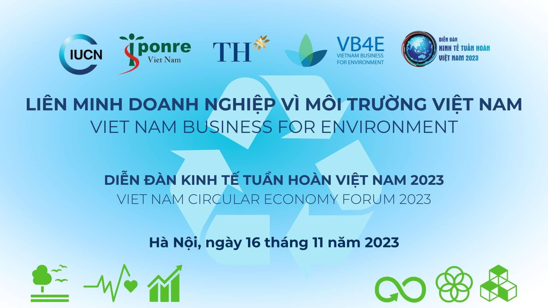 Diễn đàn kinh tế tuần hoàn 2023 cùng VB4E